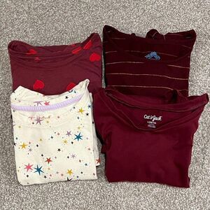 bundle Red and Pink long T-shirt